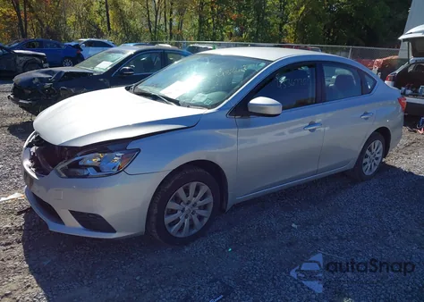 2016 Nissan Sentra S из США, поврежденный, VIN 3N1AB7AP0GL681585